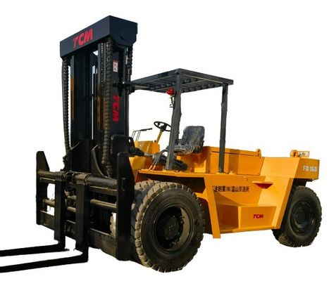 TCM 16 Ton FD160 16T Elevador de empilhadeira Japão Original Elevador de empilhadeira usado para trabalho pesado