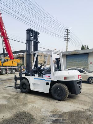 7 toneladas Japão FD70 Carregadeira diesel usada para manusear materiais de alimentos e bebidas