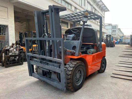 Caminhão de empilhadeira usado Heli Diesel CPCD50 5Ton com cilindro de deslocamento lateral Empilhadeira de 3 toneladas de 8 toneladas de 10 toneladas para porto de armazém de doca