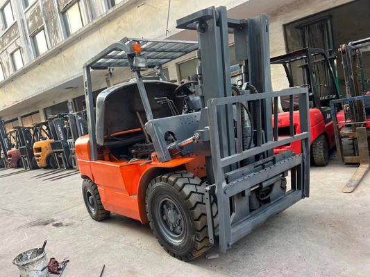 Caminhão de empilhadeira usado Heli Diesel CPCD50 5Ton com cilindro de deslocamento lateral Empilhadeira de 3 toneladas de 8 toneladas de 10 toneladas para porto de armazém de doca