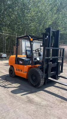 Hangcha R100 R30 empilhadeira a diesel 5000 kg para operações de armazém em lojas de vestuário