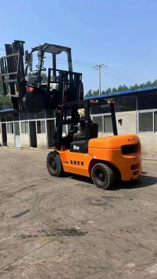 Hangcha R100 R30 empilhadeira a diesel 5000 kg para operações de armazém em lojas de vestuário
