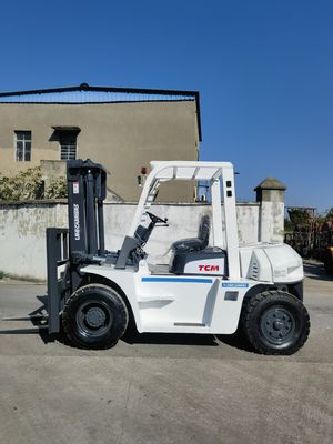 6 TONAS 7 TONAS Caminhão de empilhadeira TCM FD60 FD70 usado em boas condições para empilhadeira a diesel