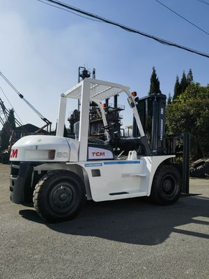 6 TONAS 7 TONAS Caminhão de empilhadeira TCM FD60 FD70 usado em boas condições para empilhadeira a diesel