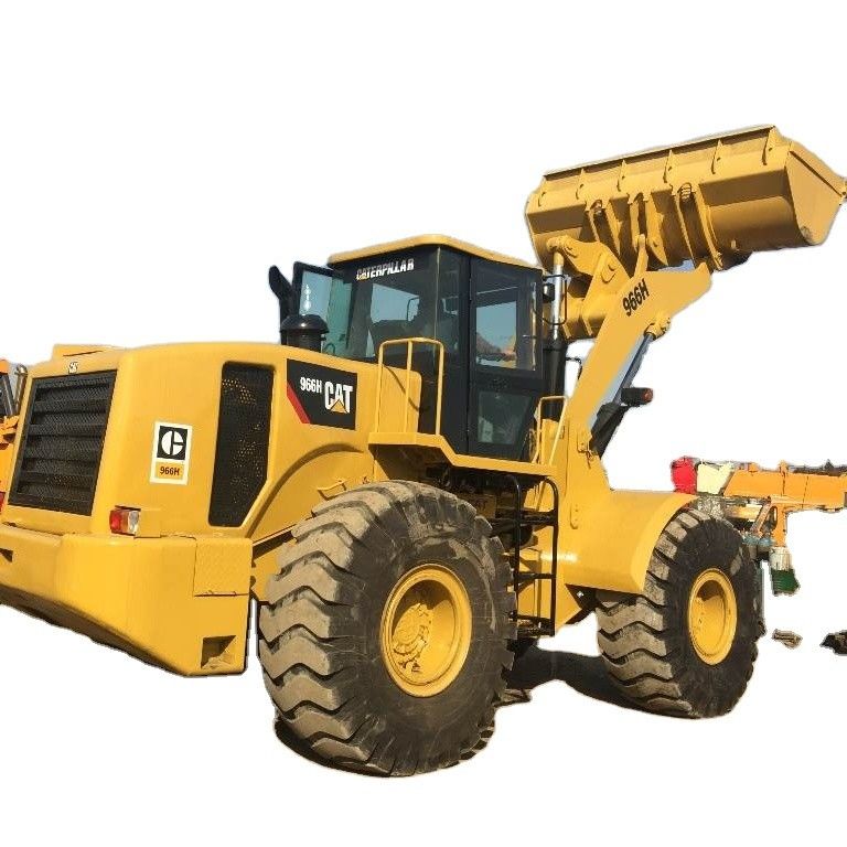 CAT966H de segunda mão carregador frontal máquina de motor original peso 60000 150000 kg para venda