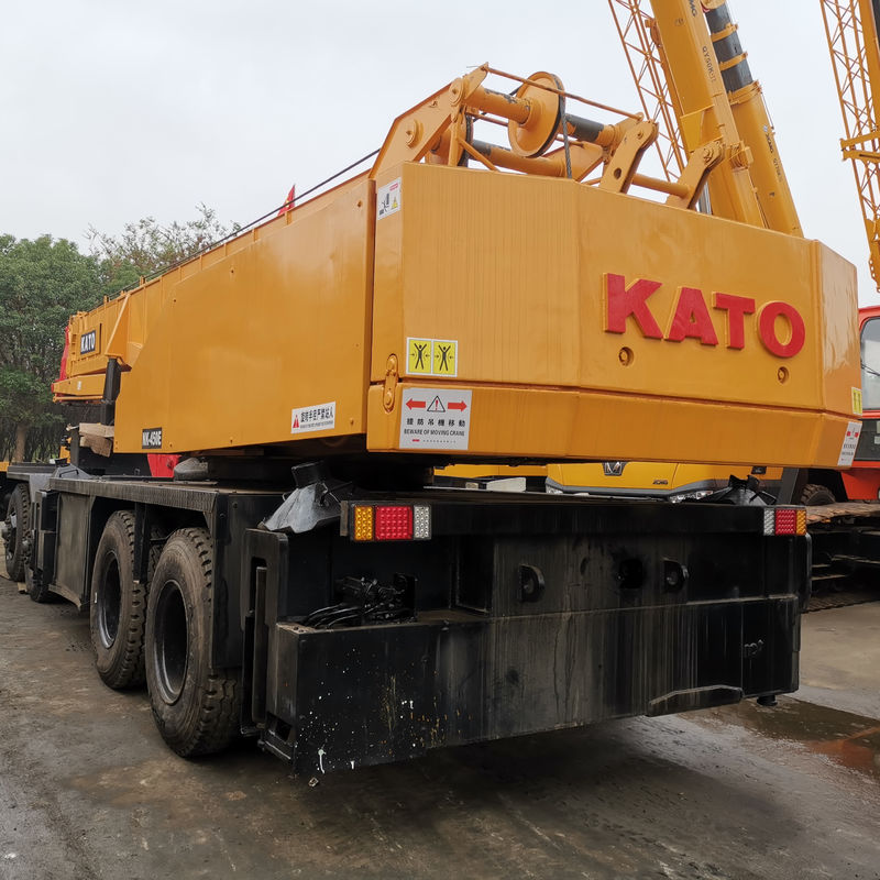 45000 kg Peso KATO NK450 Guindaste de camião de 45 toneladas com desempenho original e excelente