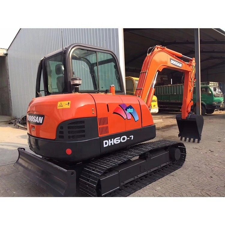 Coreia do Sul Usado Doosan DH60-7 60 60DX Pequena Mini Excavadora com Bomba Hidráulica Original