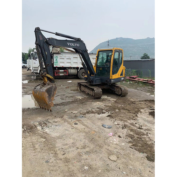 Excelente desempenho Excavadora Volvo Ec55b importada da Suécia Peso operacional 6TON