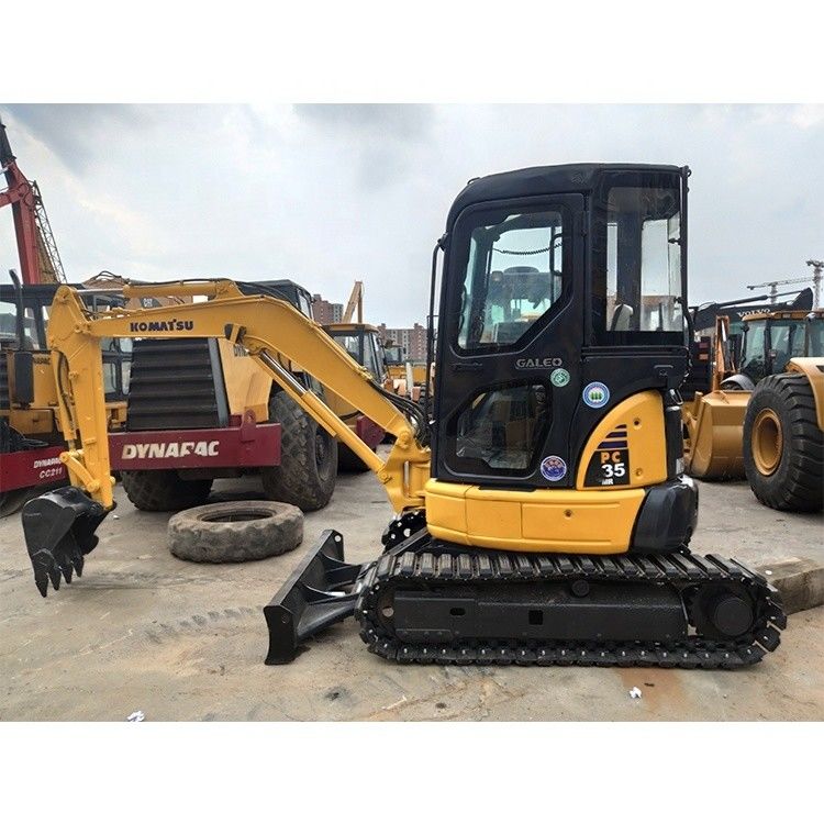 Excavadora de rolagem original Komatsu PC50 6TON para projetos de construção no Japão