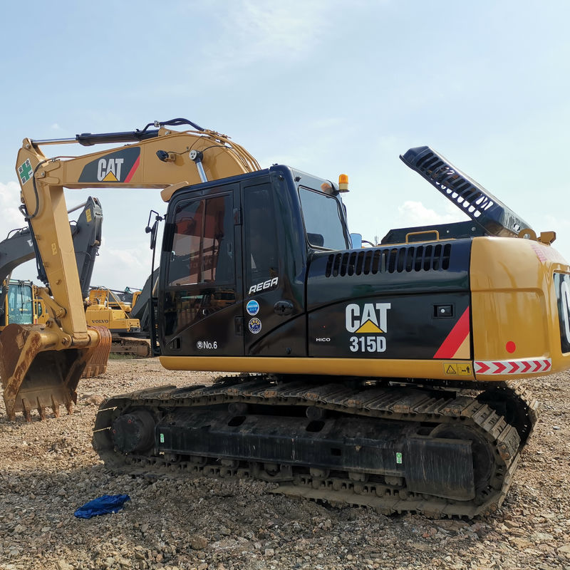 2001-4000 Horário de trabalho CAT 315D Excavadora média e grande de 15 toneladas Excavadora de raspador usada
