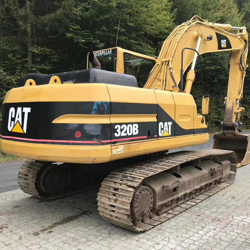 Excavadora de segunda mão CAT 320 320B Crawler Caterpillar 1M3 Ferramentas de diagnóstico de capacidade de balde
