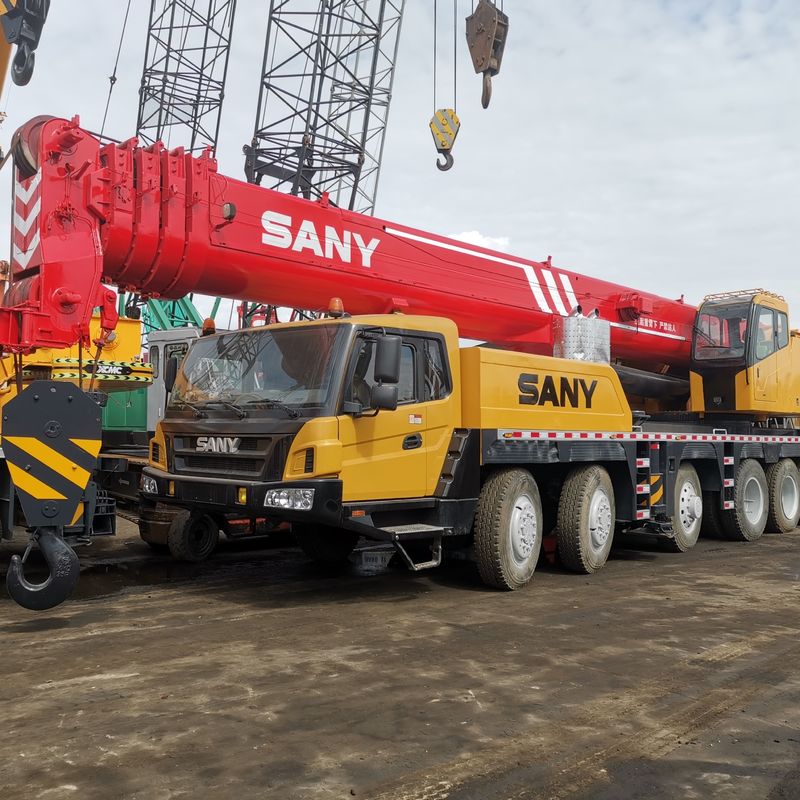 Horário de trabalho 0-2000 200 toneladas SANY Cranes móveis com válvula hidráulica original