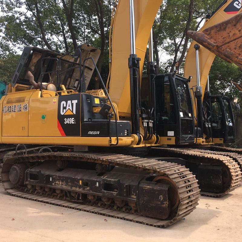 Outras capacidades de balde Cat 349D Excavadora usada Cat 349 Desconto para engenharia de máquinas