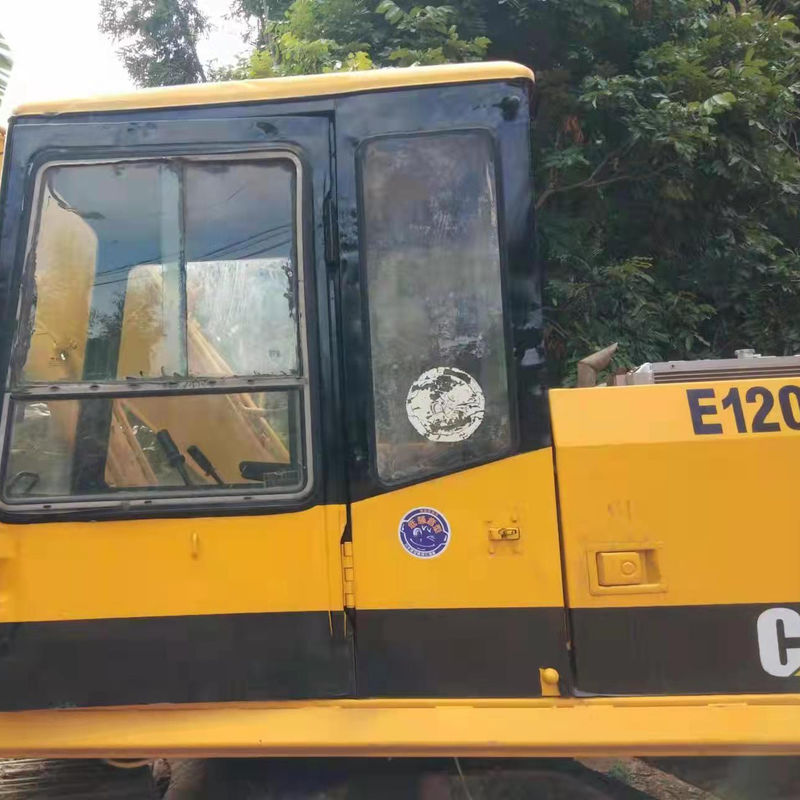 Excavadora japonesa Caterpillar E120B cilindro hidráulico original 12000 kg peso da máquina