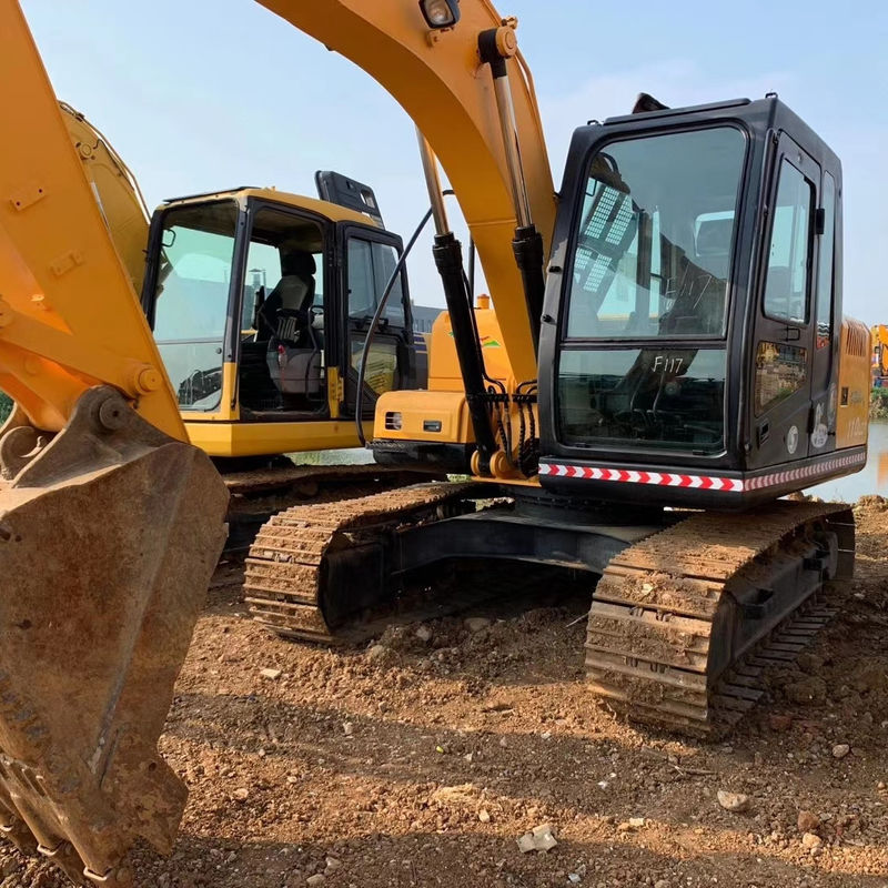Excavadora Hyundai 110 110-7 usada com válvula hidráulica original 11TON peso operacional