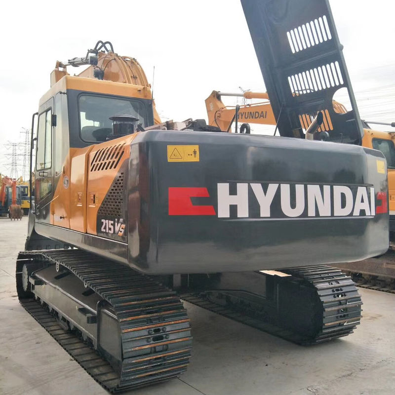 Hyundai 215VS Usado Excavator 220lc-9 220 215 225 2020 Ano 21000 KG Peso da máquina