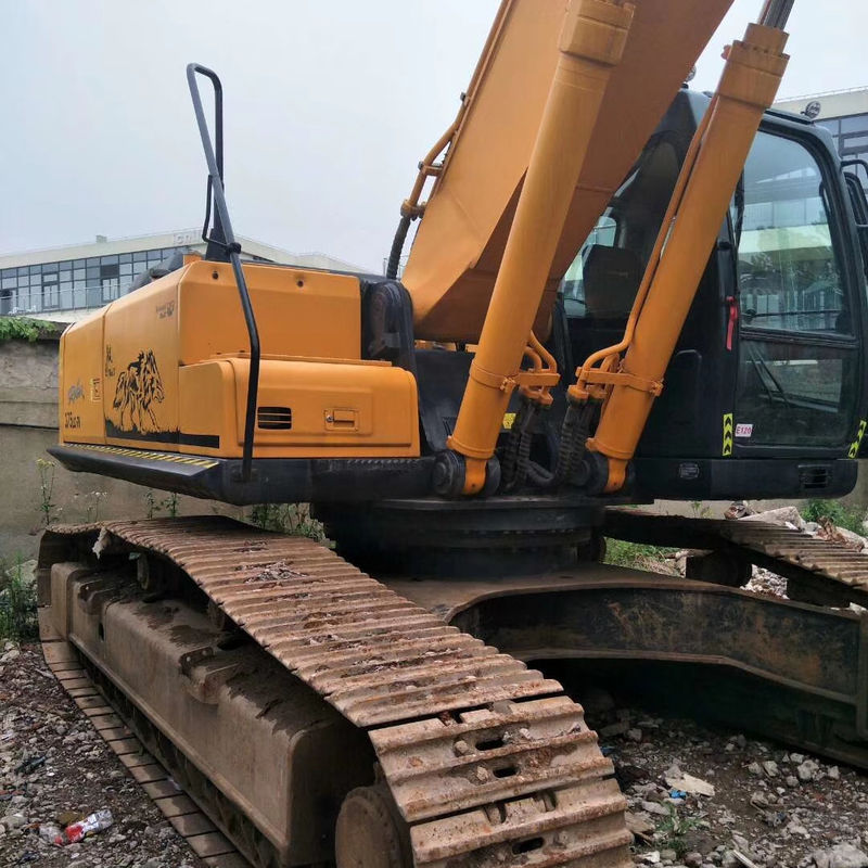 Horários baixos Hyundai 375lc-7t Coreia Importação de 40 toneladas Excavadora usada 350 375 385 395 Excavadora