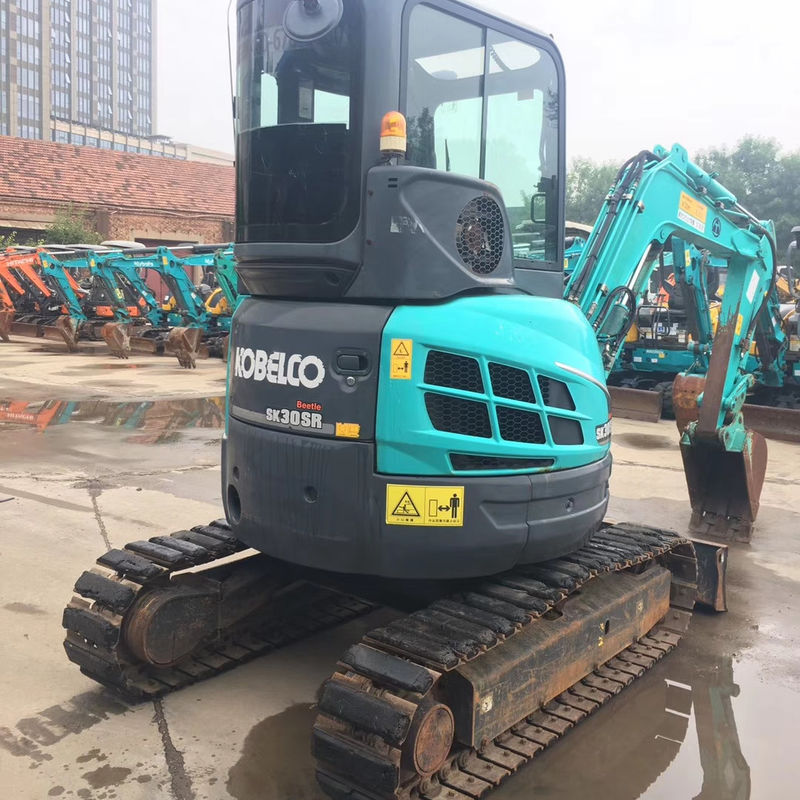 3 toneladas Max. Carga de elevação Mini original usado Kobelco escavadeira SK30SR em boas condições