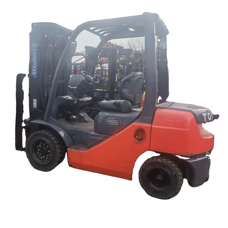 Forquilha diesel Toyota FD25 japonesa usada com comprimento de forquilha de rotina e a preços acessíveis