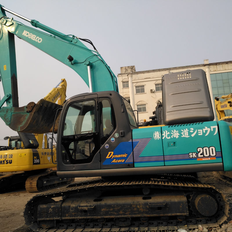 Capacidade de carga nominal de 3 toneladas Kobelco SK200 Excavadora Acessível 20 TON Excavadora usada