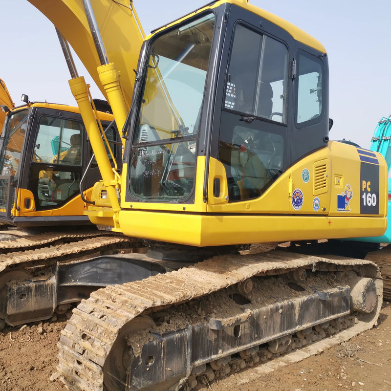 Excavadora de segunda mão PC160 em bom estado