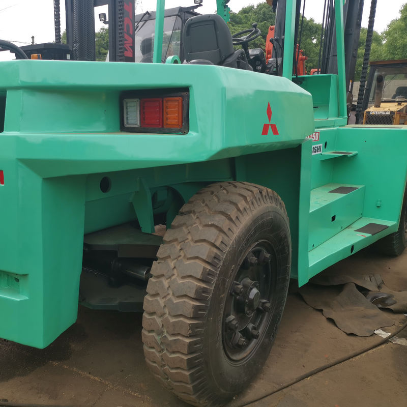 15 toneladas Mitsubishi Motor caminhão de empilhadeira FD150 Diesel com melhor e comprimento de garfo 3254mm