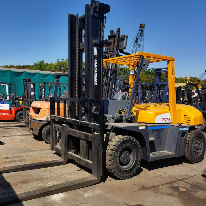 Excelente condição 2019 TCM 7ton Forklift FD70 para obras de construção e pallet jack