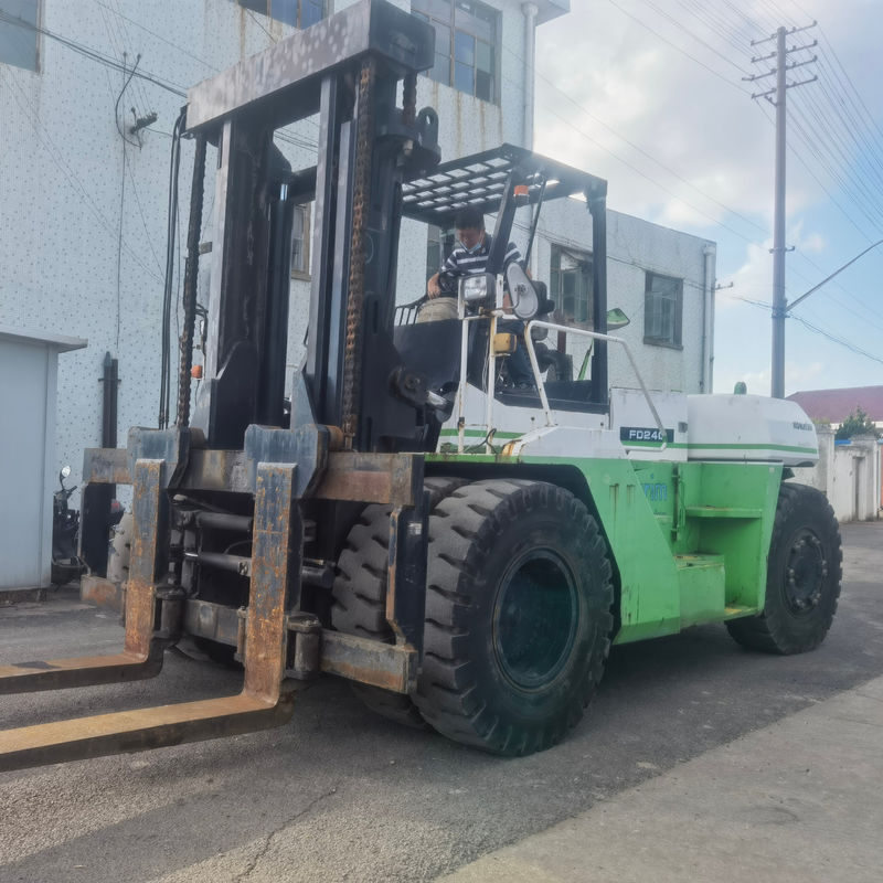 24 toneladas Japão Komatsu FD240 empilhadeira para manuseio de material no armazém Japão