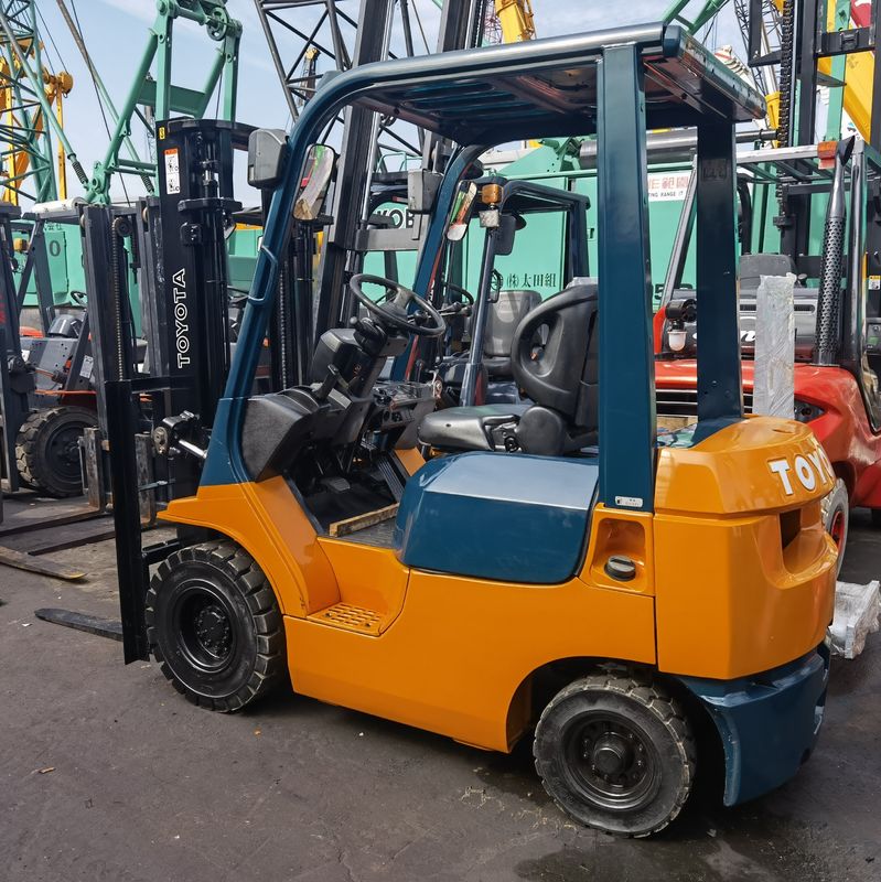 1500 kg Toyota 7FD15 1.5ton empilhadeira com deslocamento lateral Mover para a direita e para a esquerda Mineração de energia