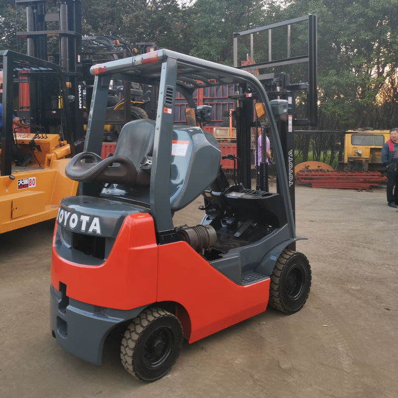 Routine Fork Width 1.5 Ton Diesel Toyota FD15 em 2 estágios 3 metros em Xangai