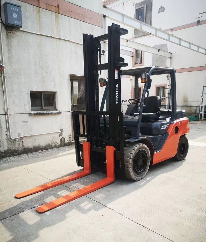 4500 KG Largura do garfo Routine Sino Jac Diesel empilhadeira CPC30 com ar condicionado