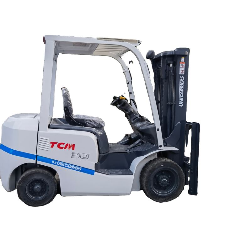 TCM FD25 FD30 Levantador a diesel 2.5T/3T de segunda mão 5T/7T comprimento de garfo de rotina