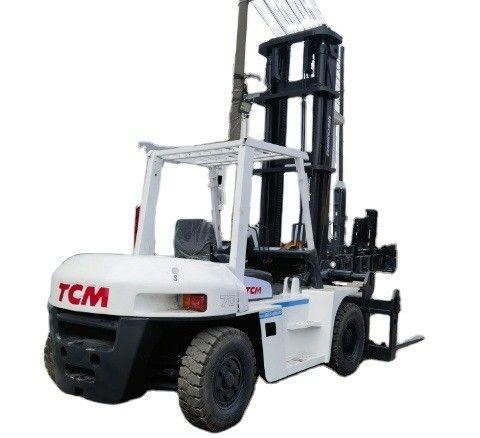 7 toneladas Japão FD70 Carregadeira diesel usada para manusear materiais de alimentos e bebidas
