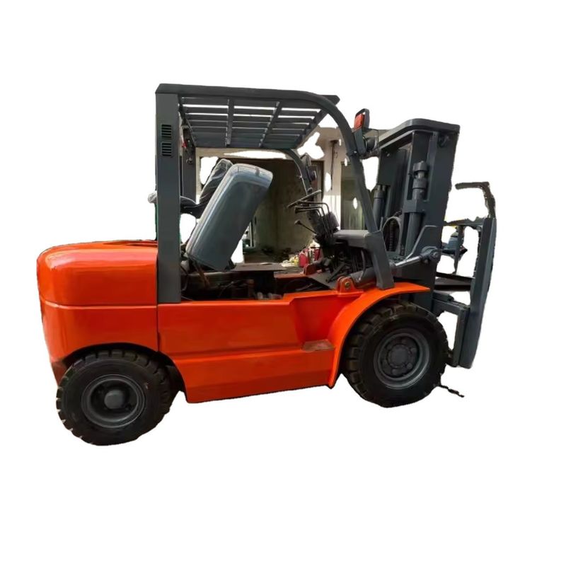 Caminhão de empilhadeira usado Heli Diesel CPCD50 5Ton com cilindro de deslocamento lateral Empilhadeira de 3 toneladas de 8 toneladas de 10 toneladas para porto de armazém de doca