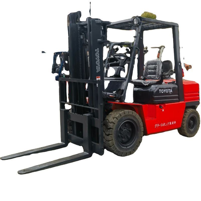 3.5ton 3ton 5ton Forklift FD30 Toyota Forklift Japão Original Dois e Três Gantry 3m 4.5m